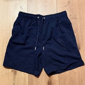 Speedo Men's Dark Blue Swim Trunks